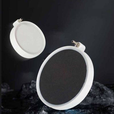 N30 2.5cm Nano Refined White Air Disc – Aquarium Air Stone for Fish Tank & Pond Oxygen Pump